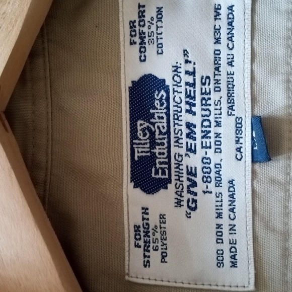 Tilley Short sleeve shirt size L - Picture 4 of 9